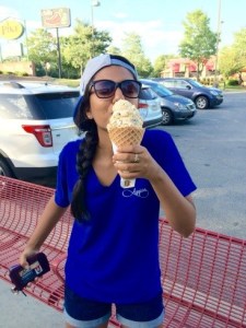 This was a “regular” size. Safe to say Bruster’s is quite generous with their portions and I’m slightly terrified to imagine what a large looks and feels like.